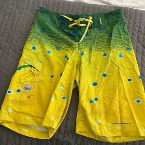 Columbia swim trunks